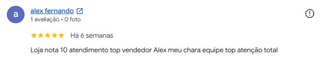 Avaliação Alex