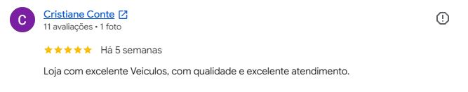 Avaliação Cristiane