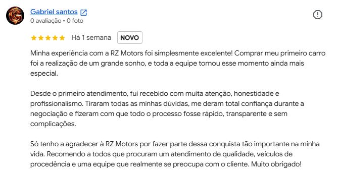 Avaliação Gabriel